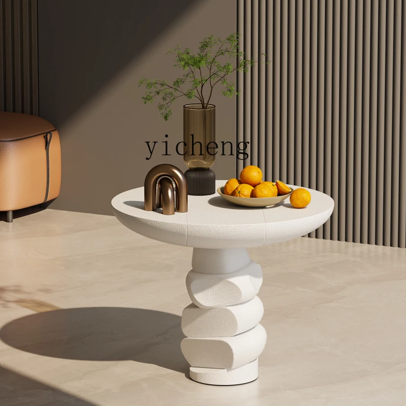 Resin Art Coffee Table - Table basse rotative L8-12, table d'appoint