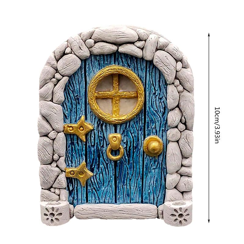 Resin Art And Wood - Porte de Fée Elfique, Décoration de