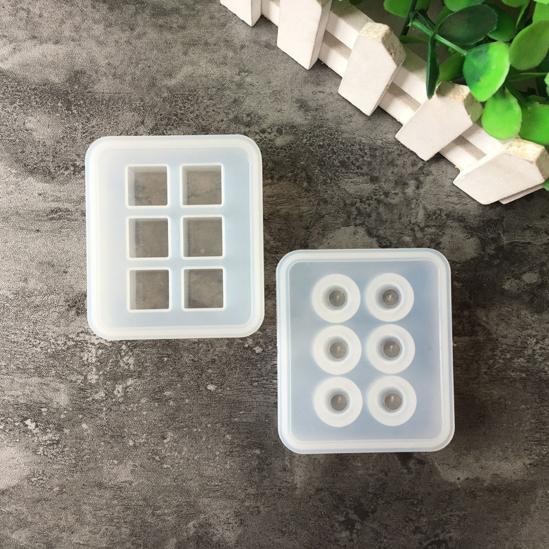 Resin Art Glue - Moule en Silicone pour Perles Cubiques