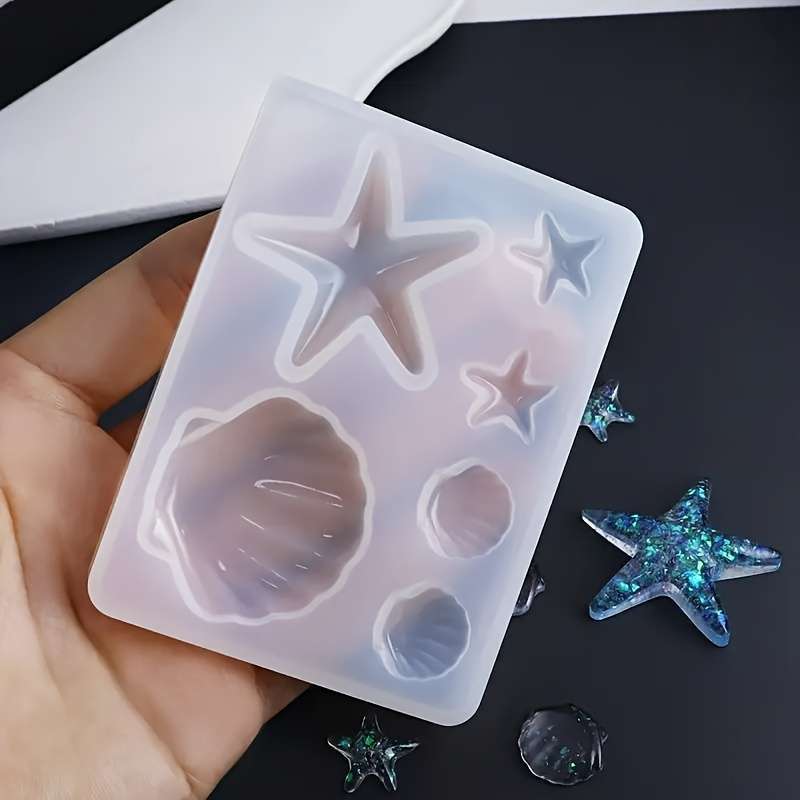 Resin Art Glue - Moule en silicone pour pendentif en