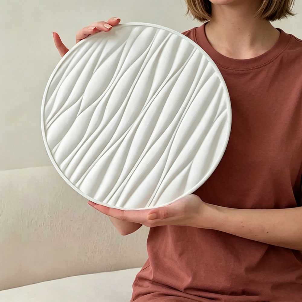 Resin Art Glue - Grand moule rond en silicone pour