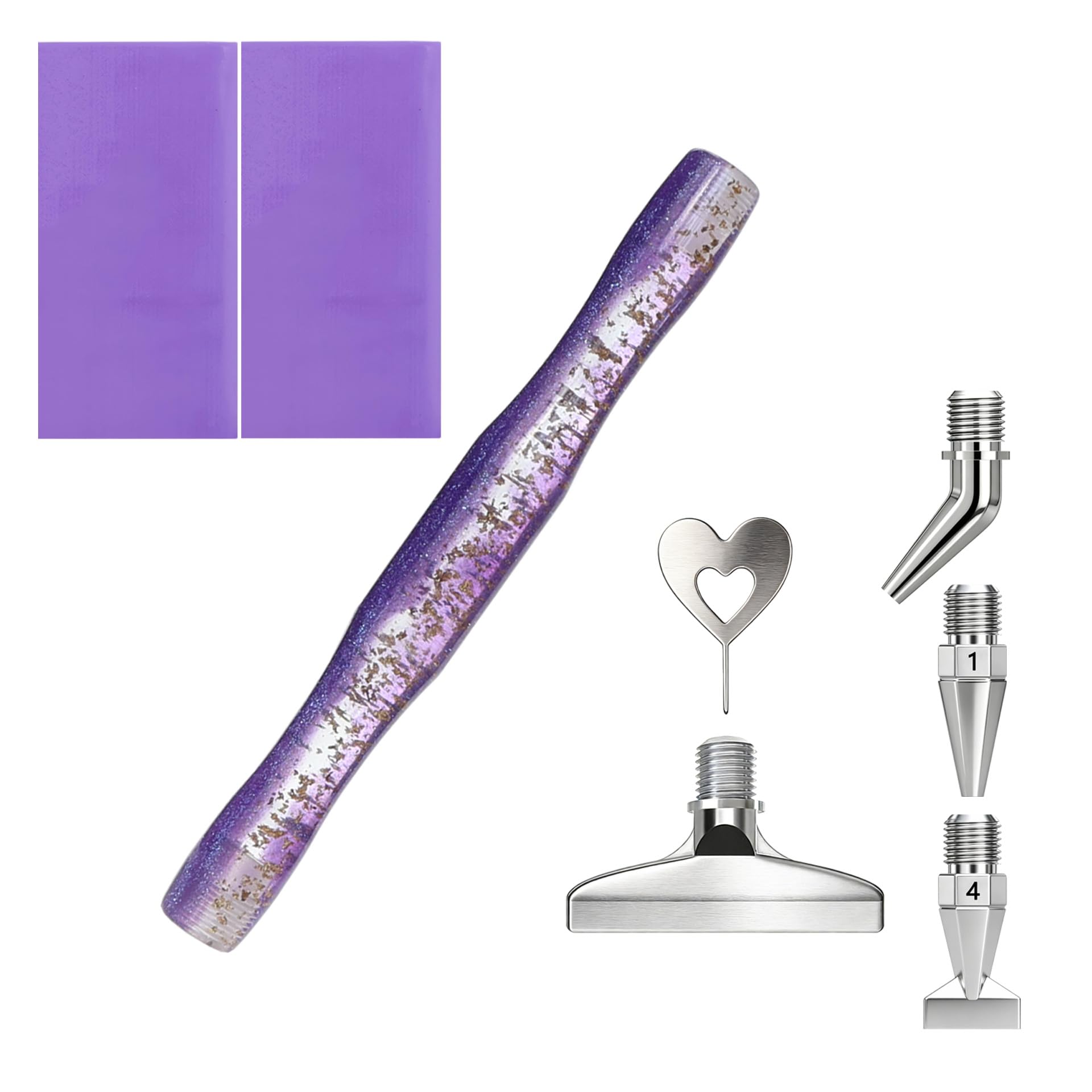 Resin Art Diy - Stylo d'art pour peinture au diamant,