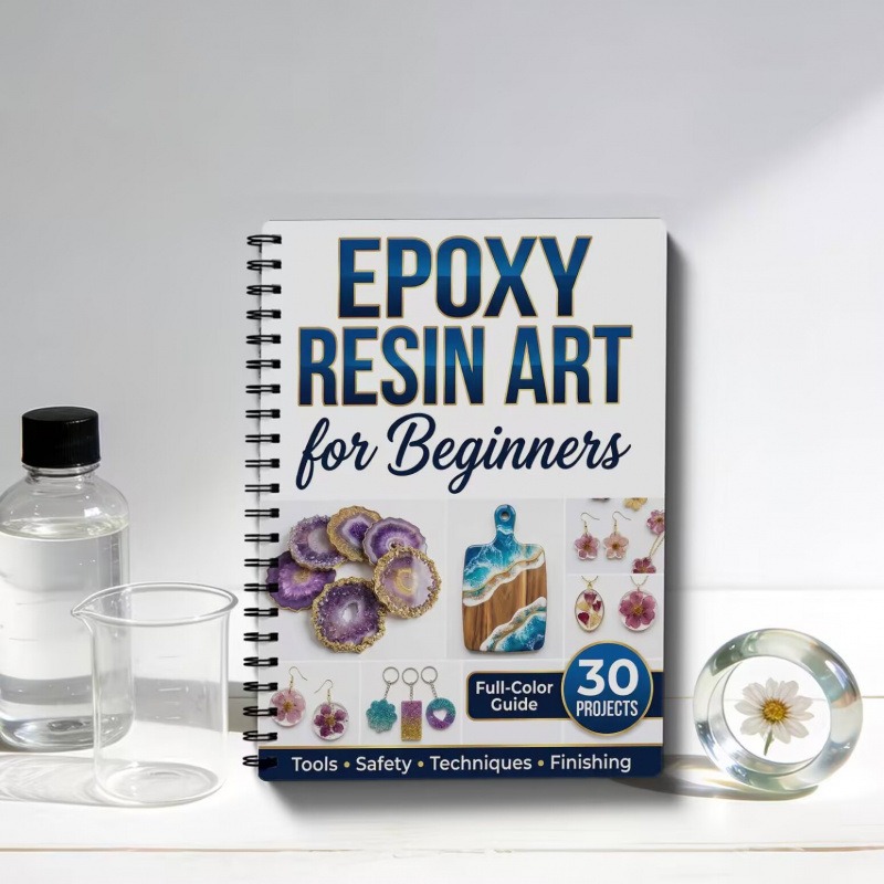 Resin Art Guide Free - Manuel d'apprentissage pour débutants en résine