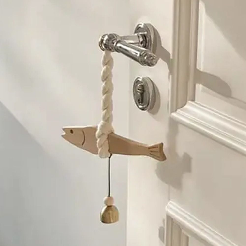 Resin Art And Wood - Décoration suspendue en forme de poisson,