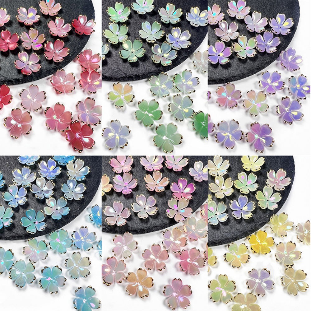 Resin Art Box - Perles de fleurs de cerisier en