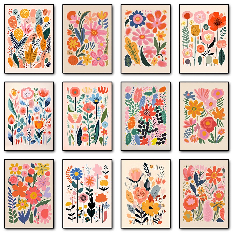 Resin Art And Deco - Affiches et impressions d'illustrations florales vintage