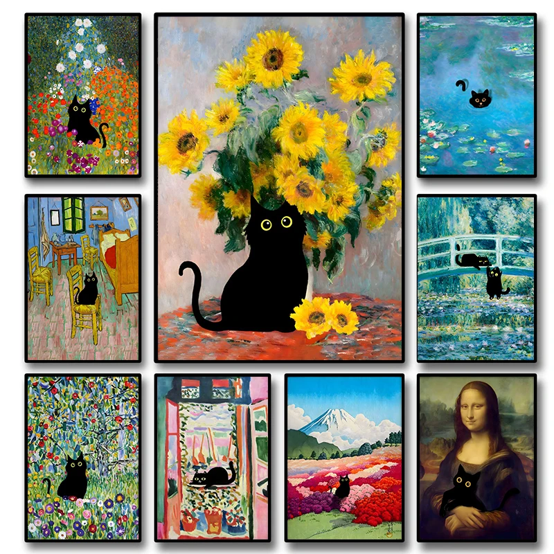 Resin Art World - Affiche d'art du célèbre peintre Monet