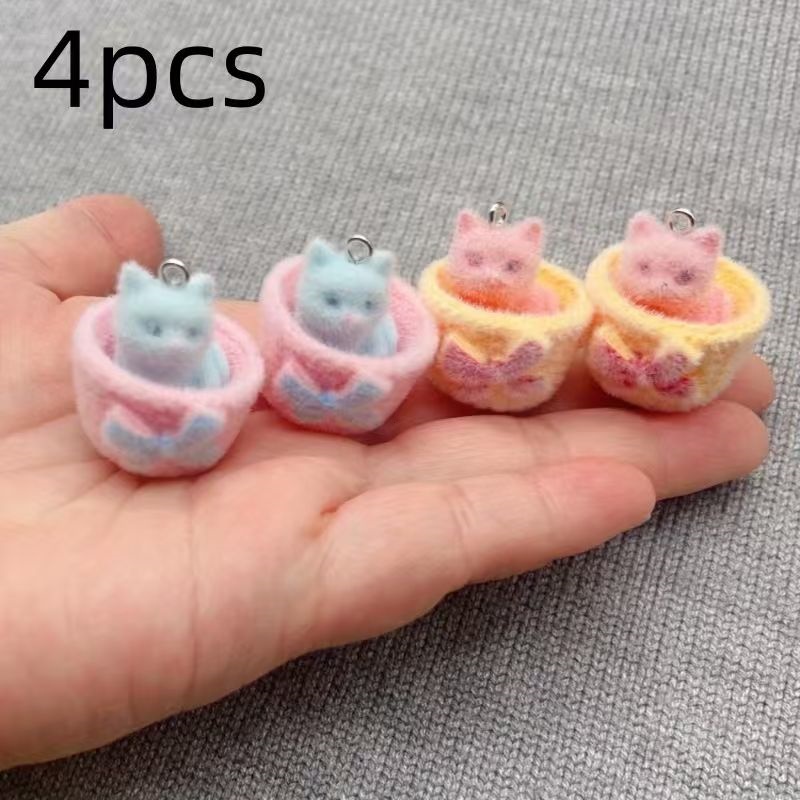 Pendentif chat en résine peluc - Resin Art Box avis et prix