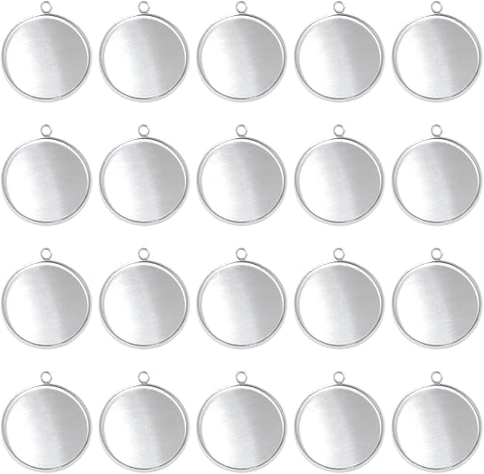 20 pièces en acier inoxydable  - Resin Art Diy avis et prix