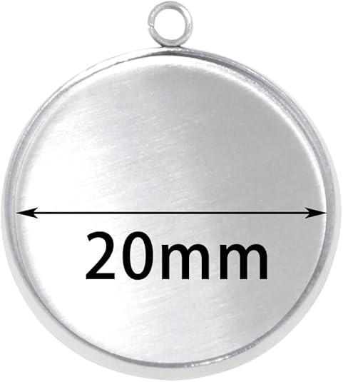 20 pièces en acier inoxydable  - Resin Art Diy avis et prix