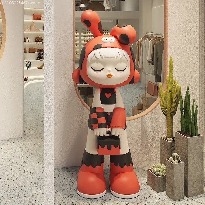 Statue de fille de dessin anim - Resin Art Craft avis et prix