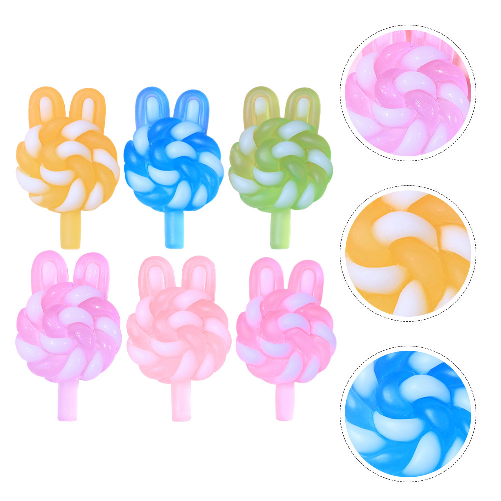 24 Breloques Sucettes Mignonne - Resin Art Craft avis et prix