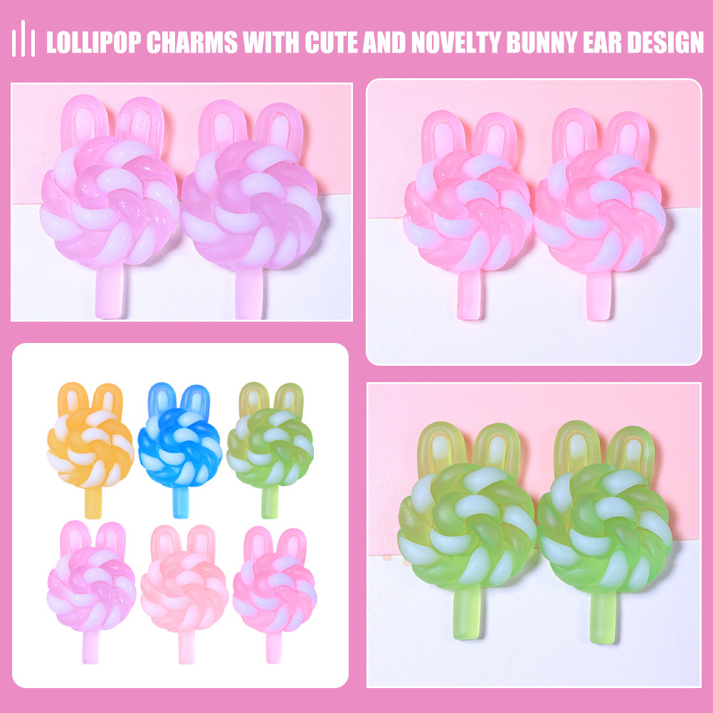 24 Breloques Sucettes Mignonne - Resin Art Craft avis et prix