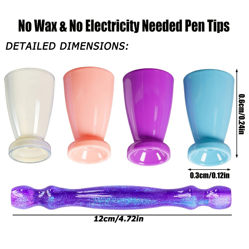 10 embouts de stylo en silicon - Resin Art Tools avis et prix
