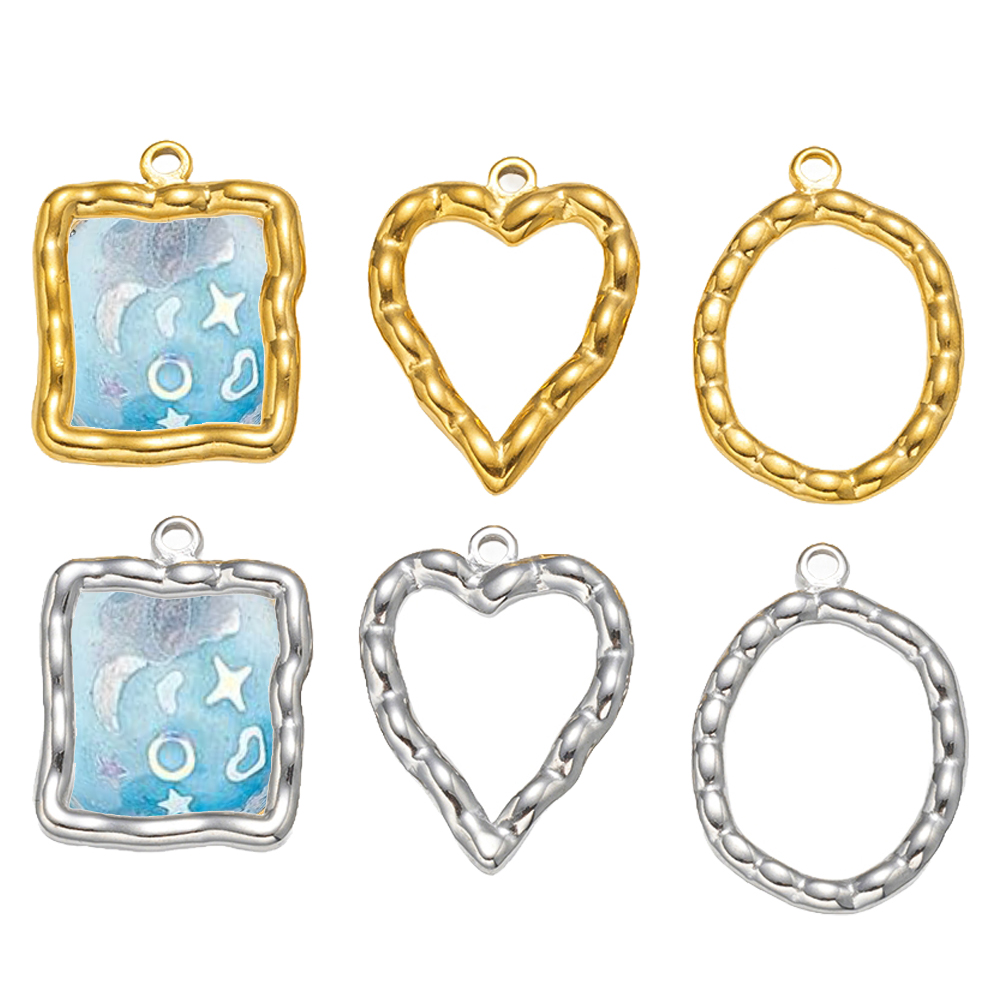 Pendentifs ronds en forme de c - Resin Art Box avis et prix