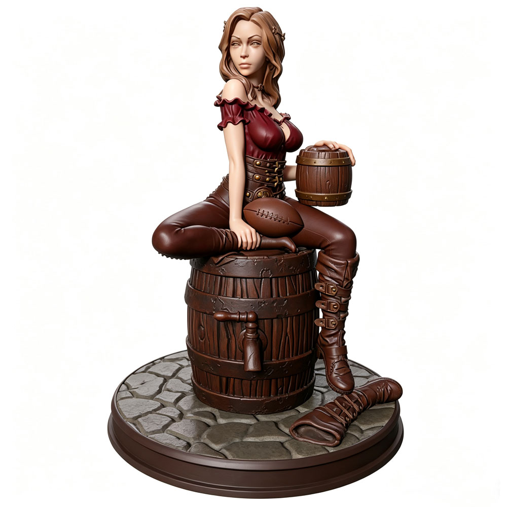 Statuette miniature en résine  - Resin Art And Wood avis et prix
