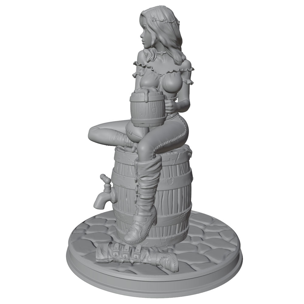 Statuette miniature en résine  - Resin Art And Wood avis et prix