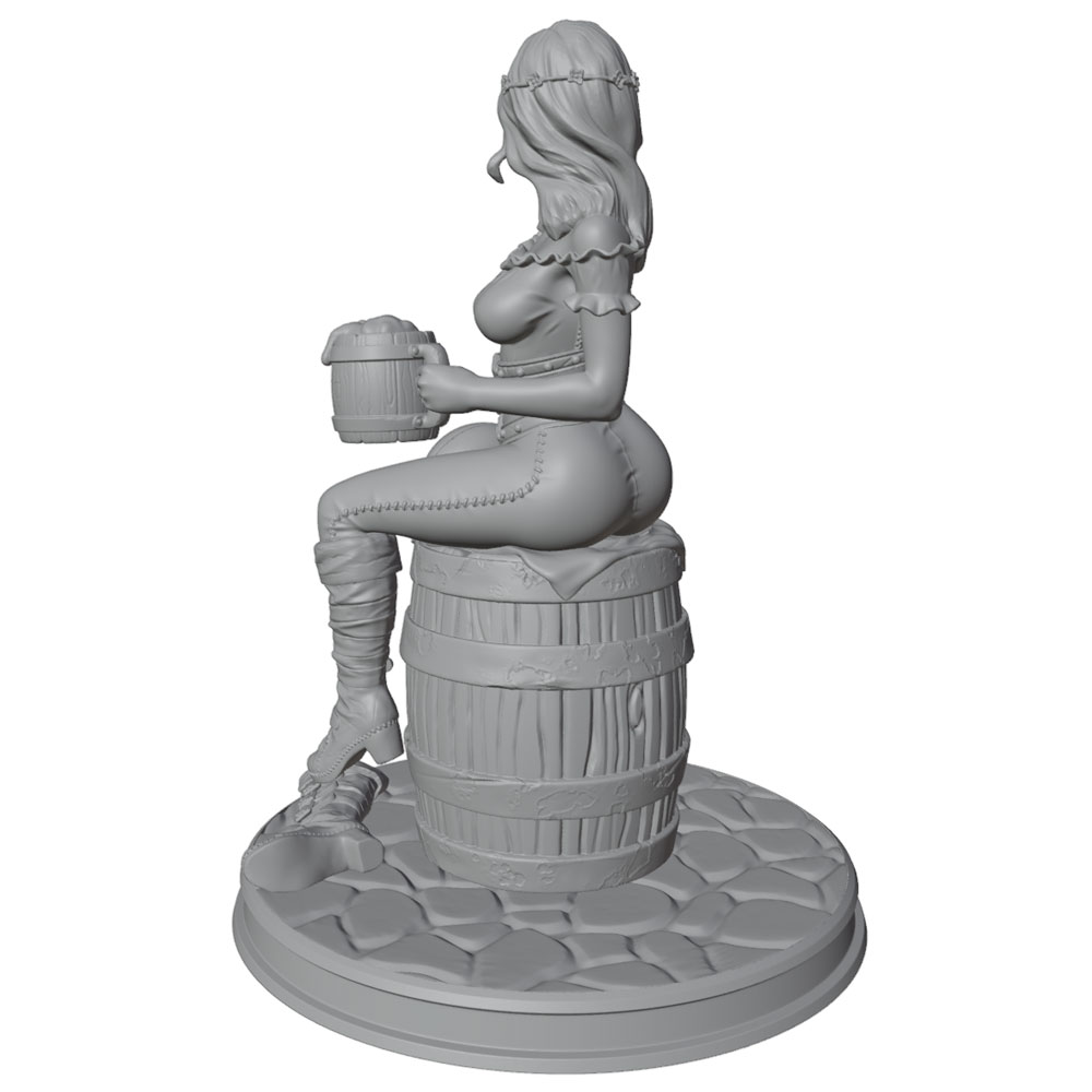 Statuette miniature en résine  - Resin Art And Wood avis et prix