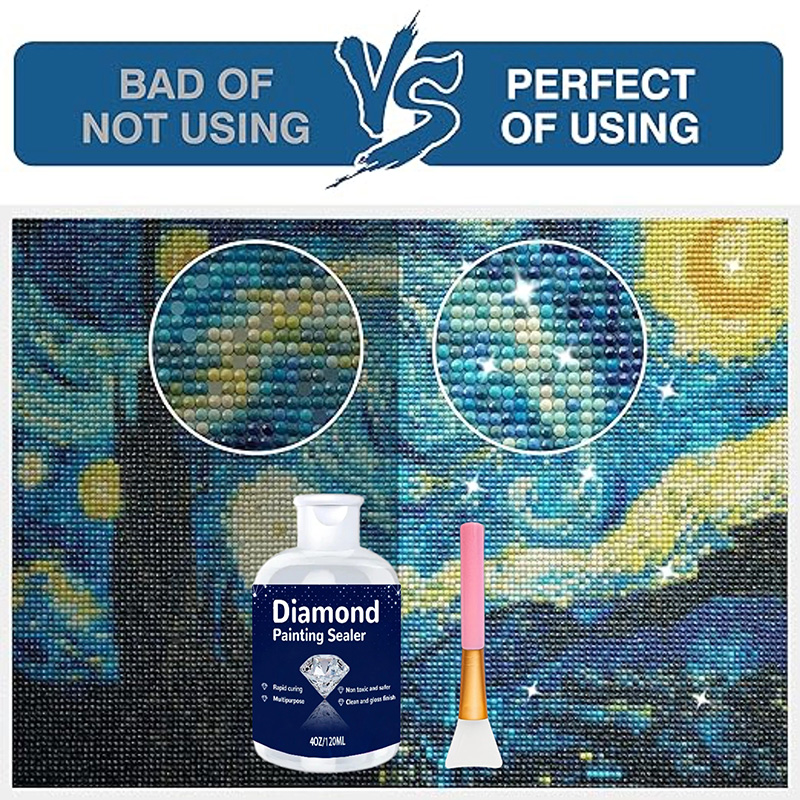 Scellant pour peinture diamant - Resin Art Craft avis et prix