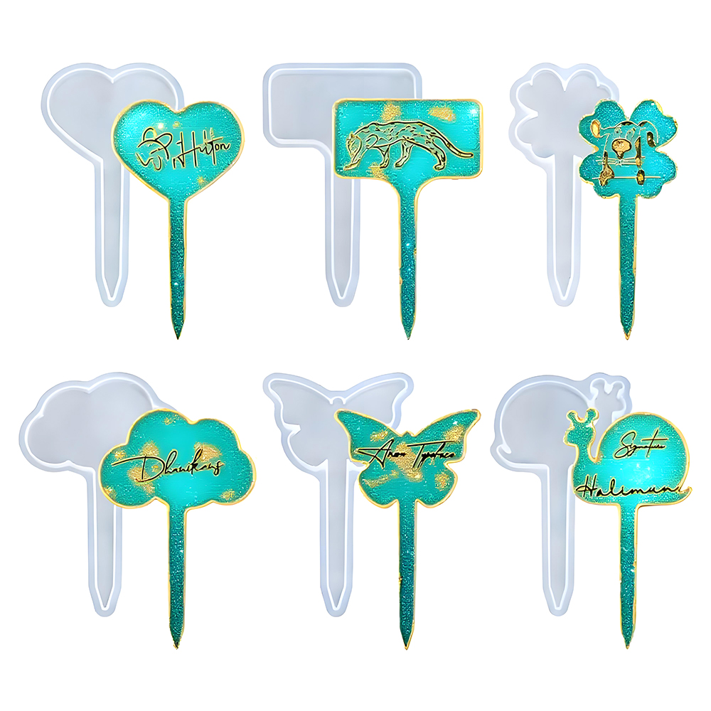 S0253 6 Styles T forme signet  - Resin Art Tools avis et prix
