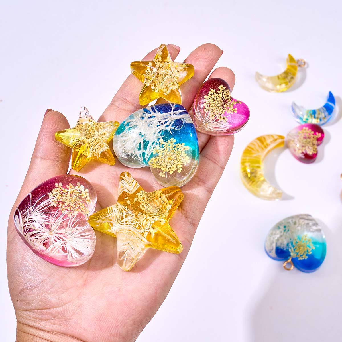 Moule en silicone Cœur Étoile  - Resin Art Glue avis et prix