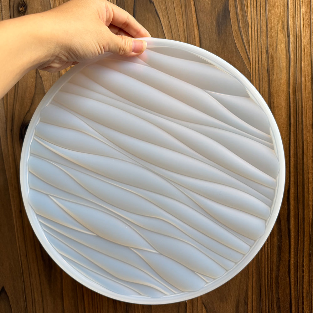 Grand moule rond en silicone p - Resin Art Glue avis et prix