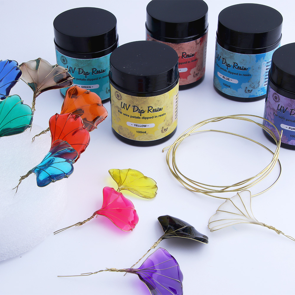 Résine UV pour trempage en 12  - Resin Art Glue avis et prix