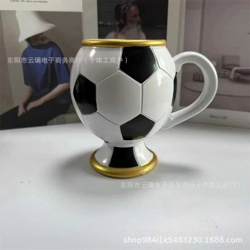 Tasse à café de football en ré - Resin Art Coffee Table avis et prix