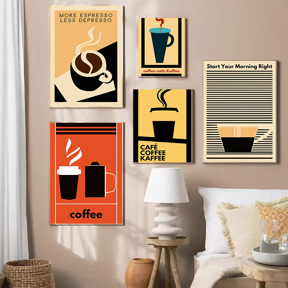 Affiche de cuisine rétro minim - Resin Art Quote avis et prix