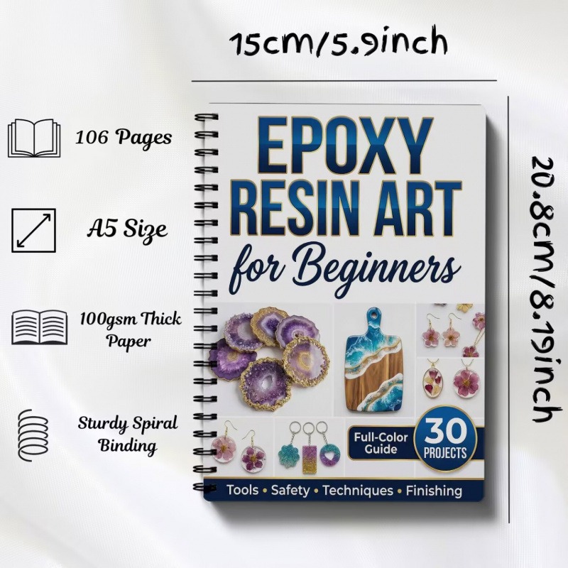 Manuel d'apprentissage pour dé - Resin Art Guide Free avis et prix