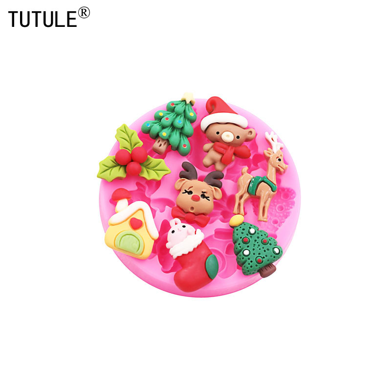 Moule en silicone série Noël,  - Resin Art Tools avis et prix