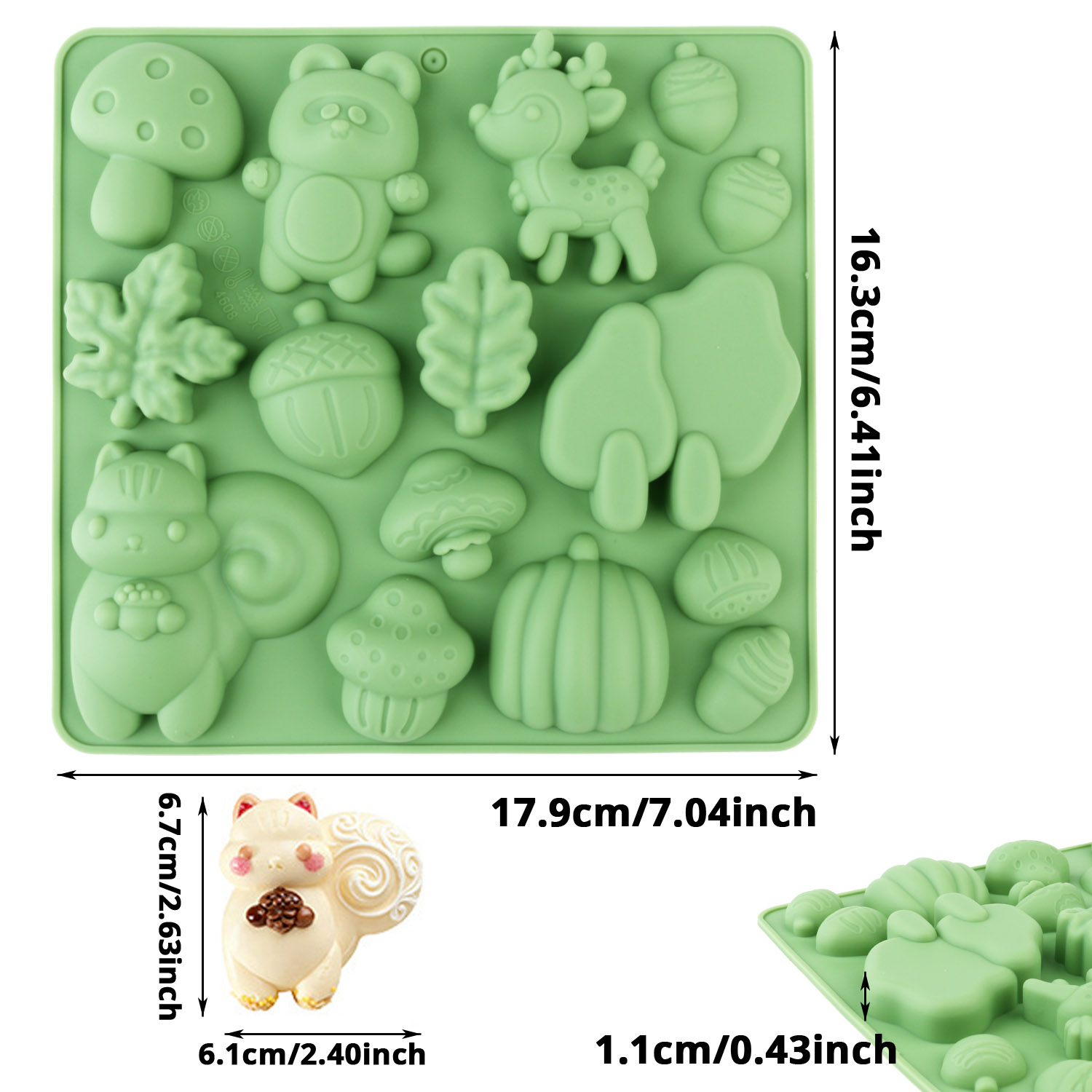 1 moule à gâteau en silicone e - Resin Art Tools avis et prix