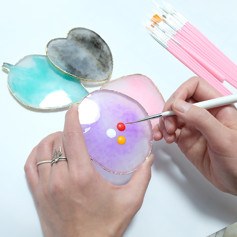 Palette de couleurs en pierre  - Resin Art Gel avis et prix