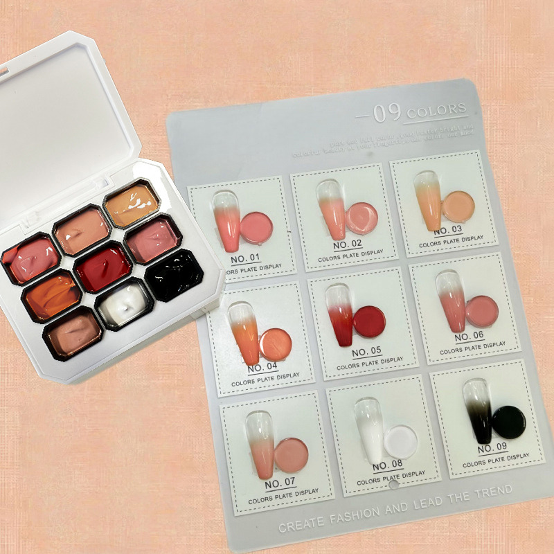 1 pièce Gel UV solide 9 couleu - Resin Art Gel avis et prix