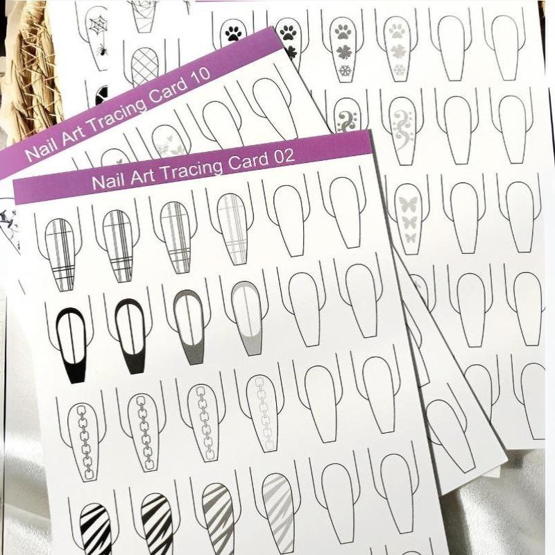 Lot de 10 pochoirs de pratique - Resin Art Guide Free avis et prix