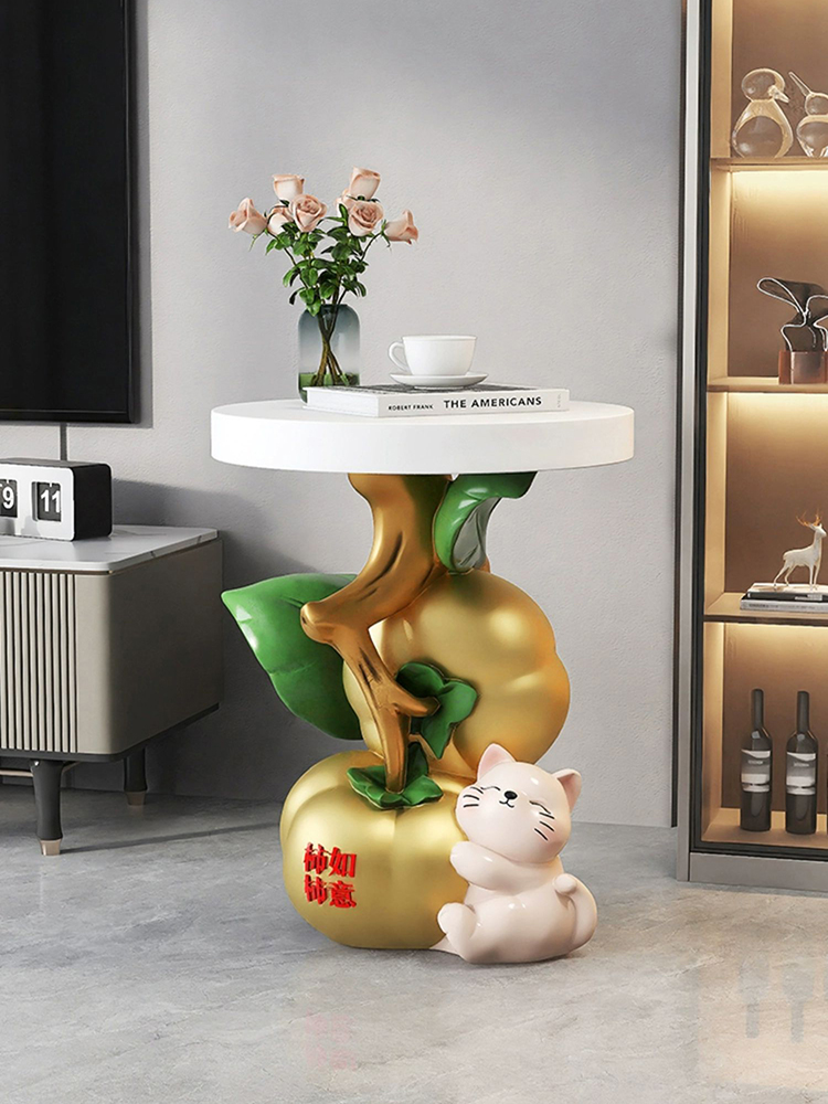 Statue créative Tables d'appoi - Resin Art Coffee Table avis et prix