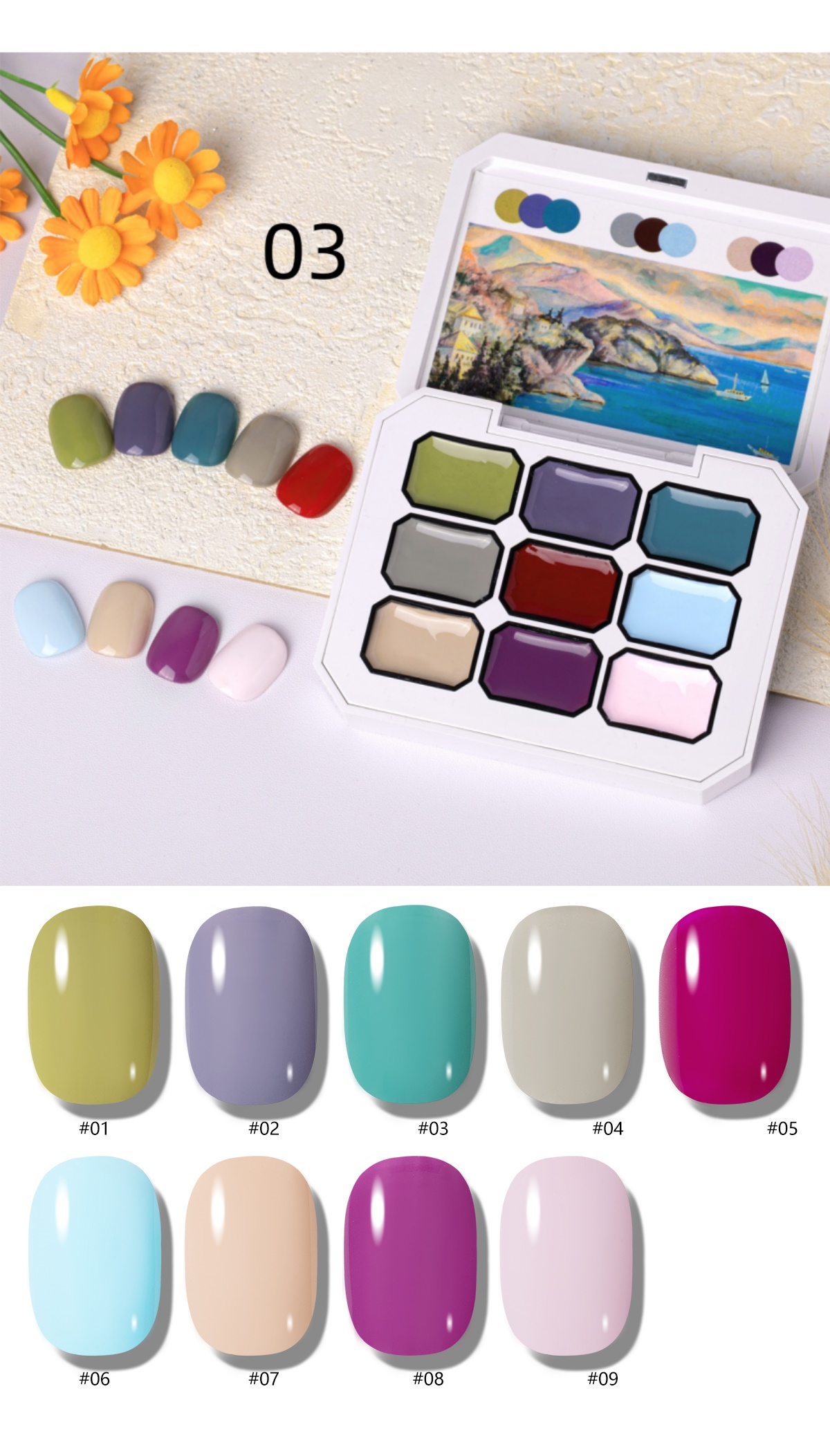 1 pièce Gel de peinture couleu - Resin Art Gel avis et prix