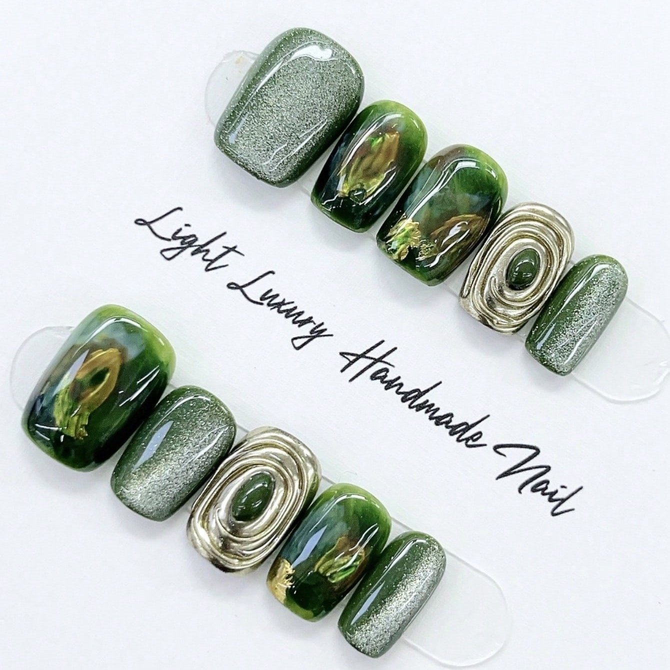 10 faux ongles carrés courts p - Resin Art And Deco avis et prix