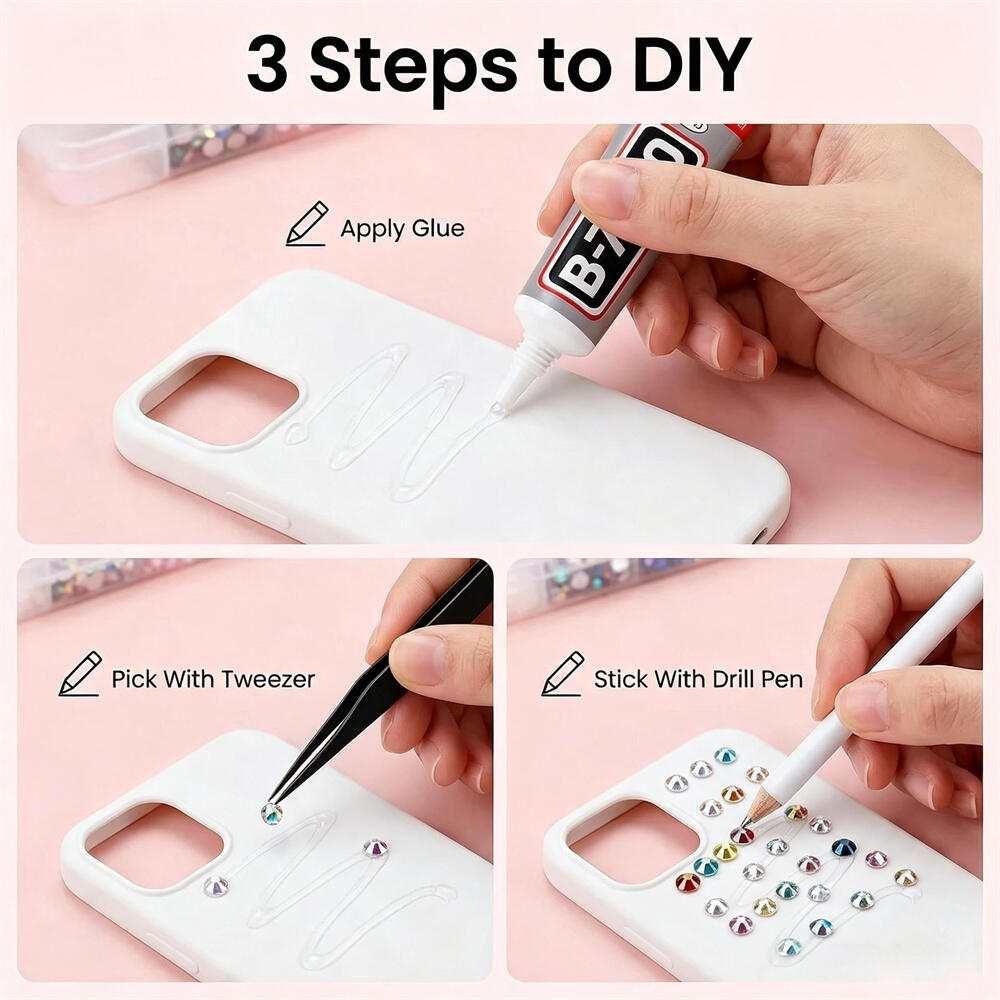 Kit de strass en résine multic - Resin Art Glue avis et prix